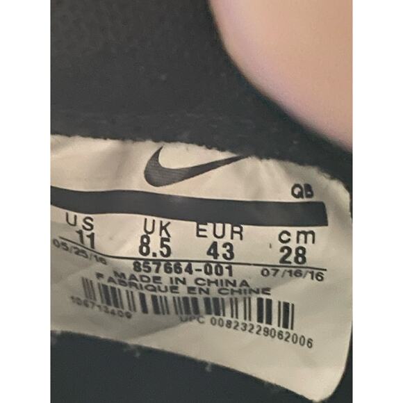 Nike Blazer Mid Premium SE Quilted Sneakers Womens US 11 EU 43 Black 857664 001 - Picture 2 of 11